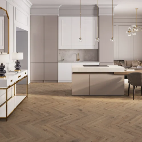 Szalagparketta Serene Tölgy Halszálka 110