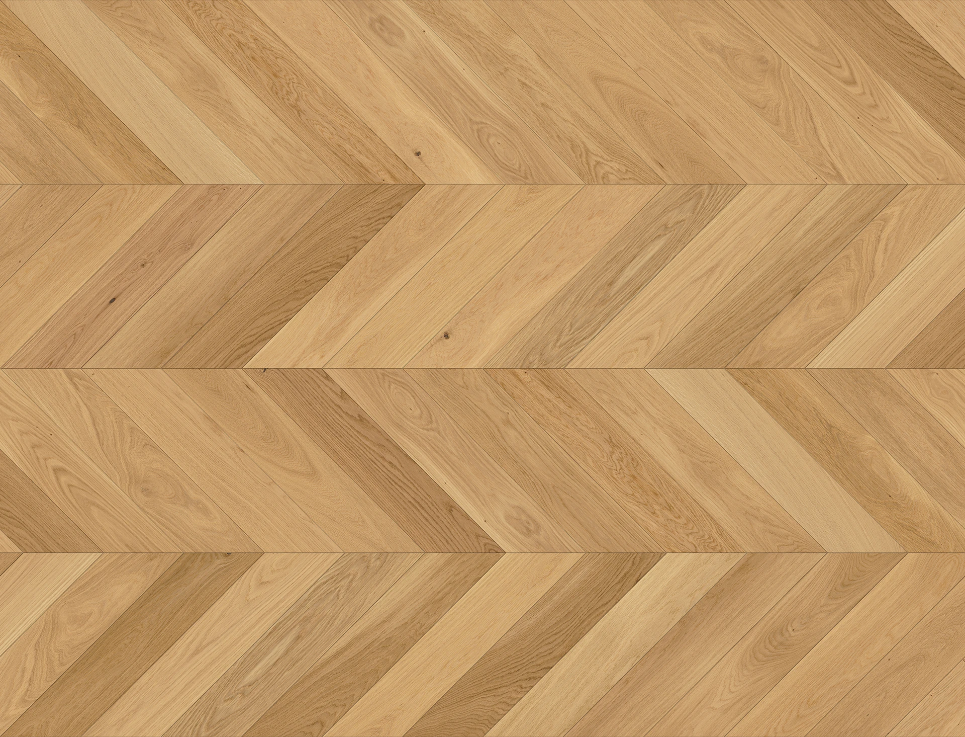 Szalagparketta Bright Tölgy Chevron 130