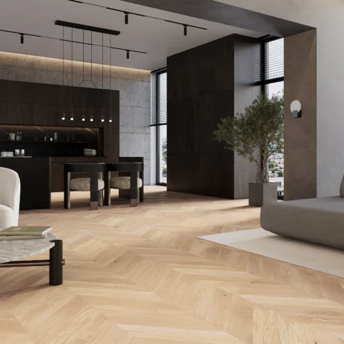 Szalagparketta Salt Tölgy Chevron 130