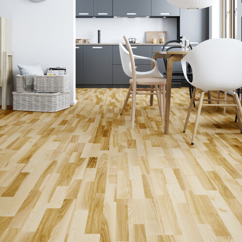 Szalagparketta  Saimaa Kőris Molti