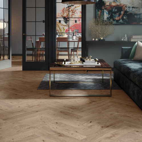 Szalagparketta Serene Tölgy Halszálka 110