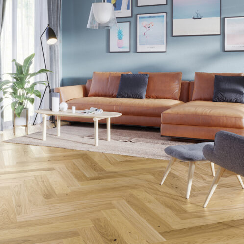 Szalagparketta Caramel Tölgy Halszálka 110