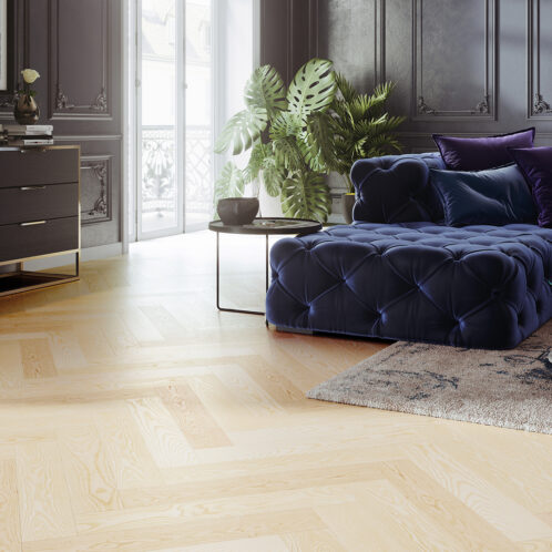 Szalagparketta Moonlight Kőris Halszálka 130