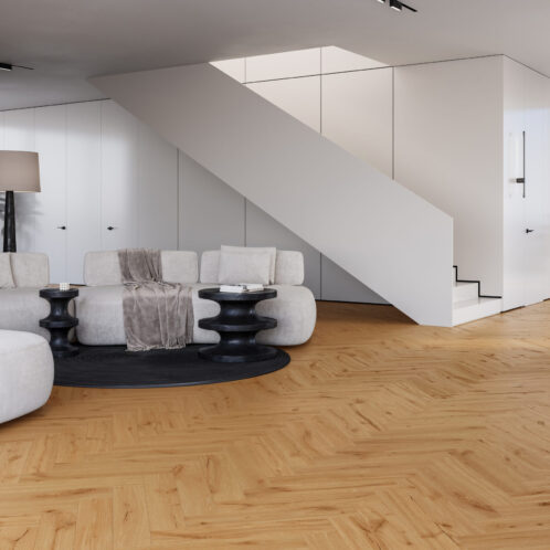 SPC Vinyl Padló Ginger Tölgy Halszálka