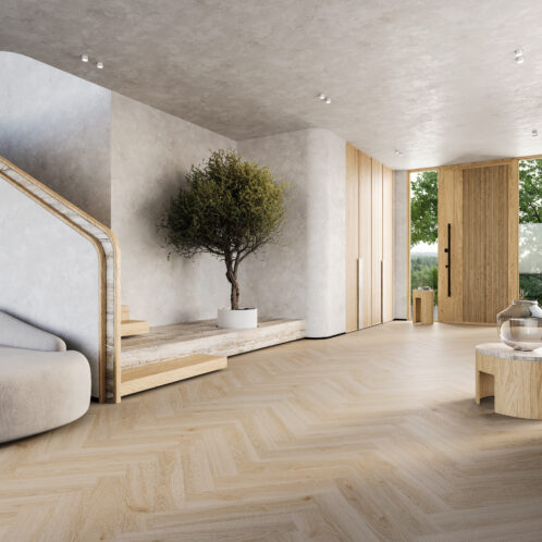 SPC Vinyl Padló Tea Tölgy Halszálka