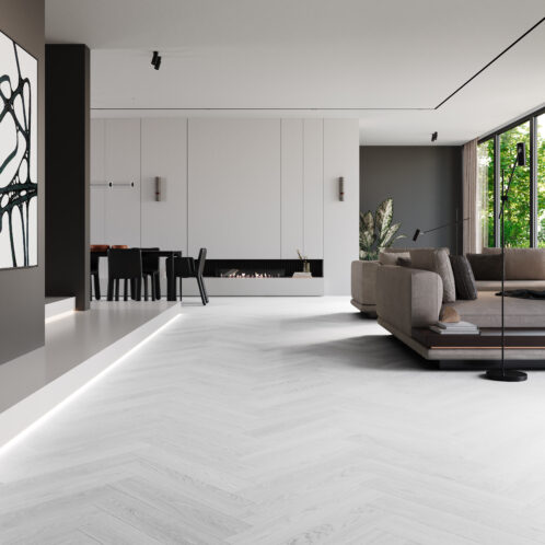 SPC Vinyl Padló Diamond Tölgy Halszálka